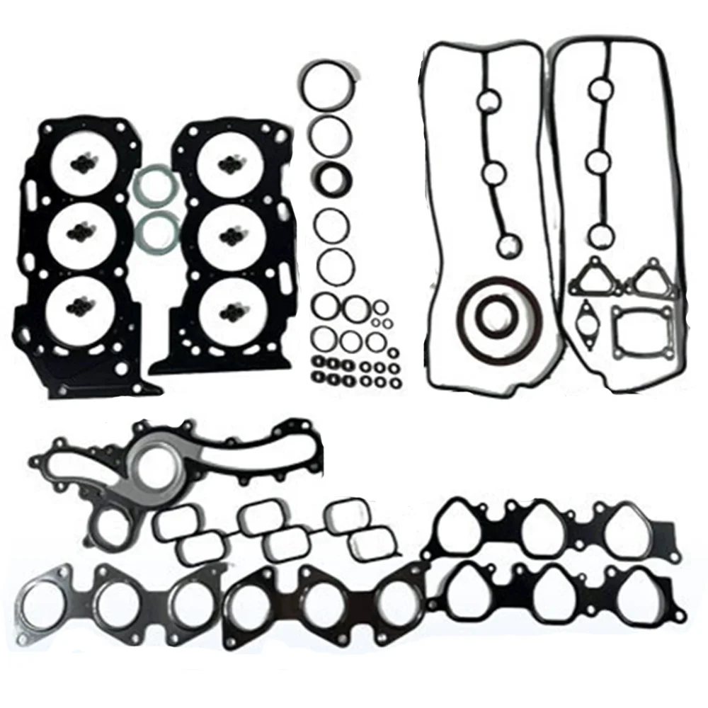 Engine Full Gasket Set FOR TOYOTA 4 RUNNER FJ CRUISER FORTUNER HILUX LAND CRUISER 4.0L 4.0 L T V6 GAS 02-18 04111-31050 1GR-FE
