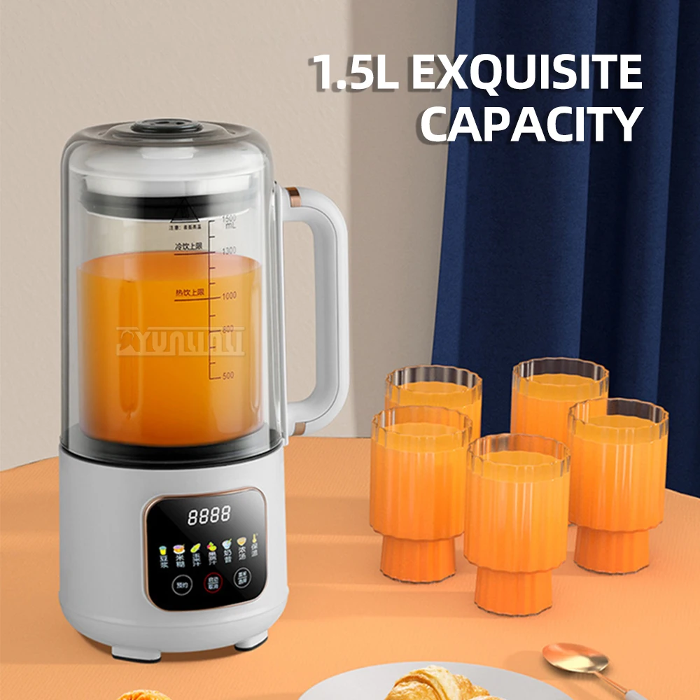 Бытовой мини-кухонный комбайн, многофункциональный высокоскоростной блендер, автоматическая машина для соевого молока