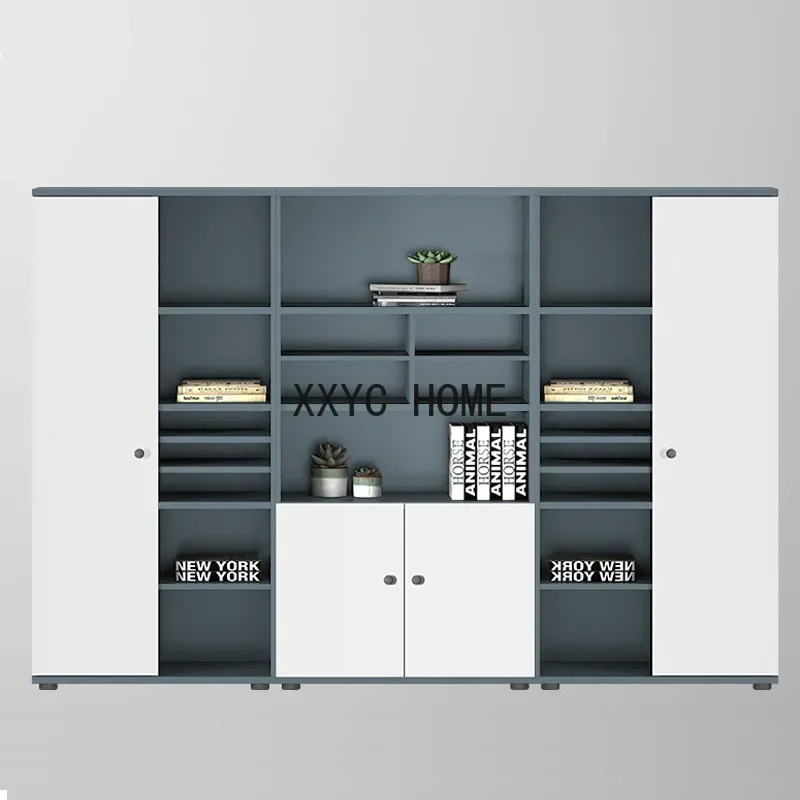 Office File Cabinet File Data Bookcase Certificate Staff Wardrobe Locker Nordic Wooden Filing