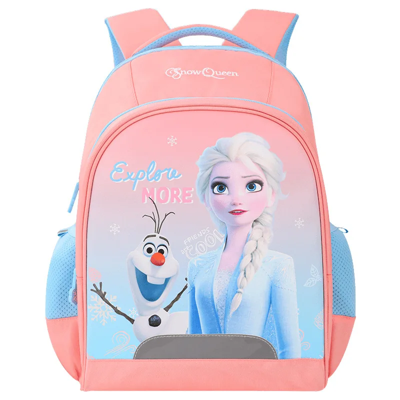 

Disney Children Backpack for Girls Frozen Cartoon Large Capacity Lightweight Spine Protection Shoulder Bag Student