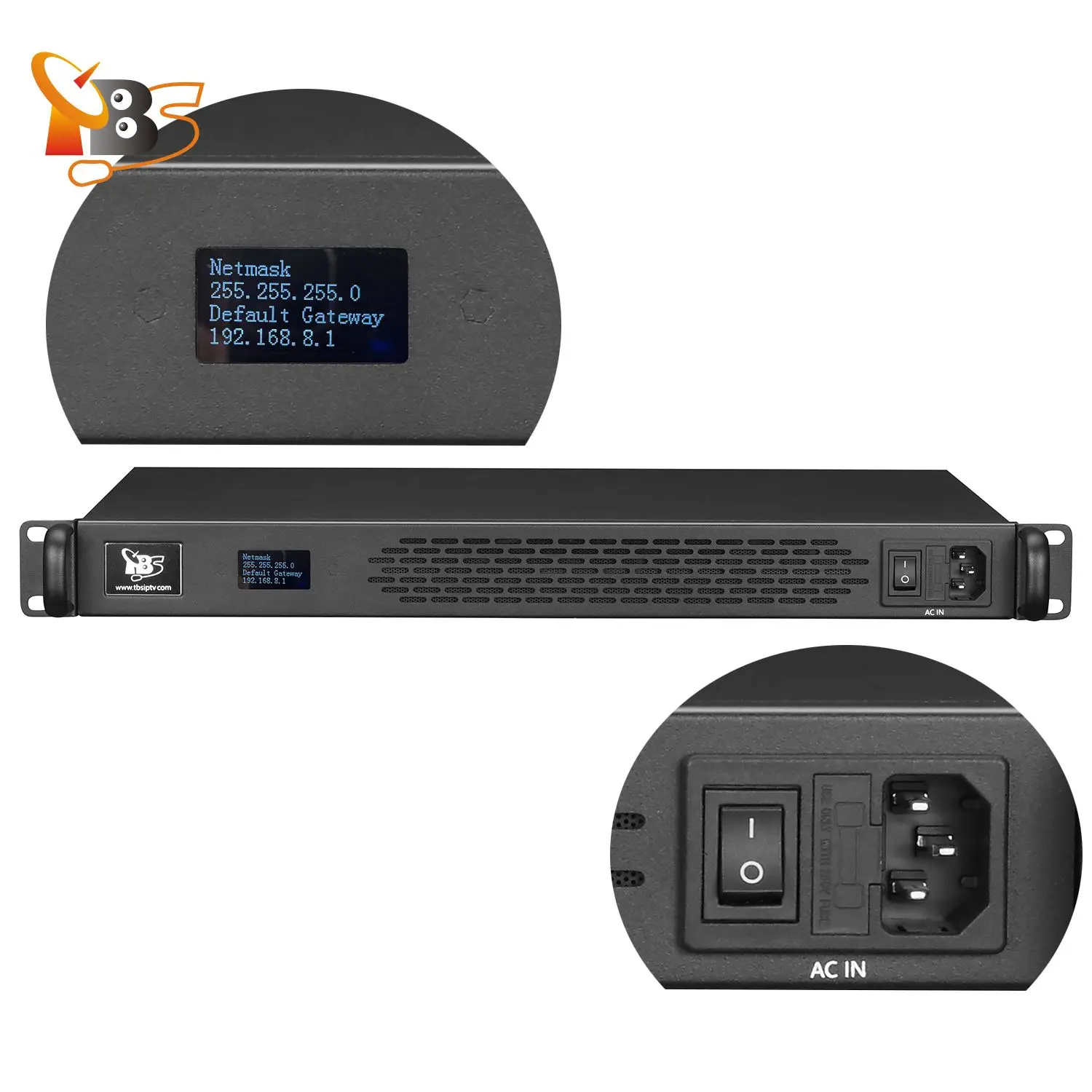 TBS2824 1U 24-قناة 4K H.265/H.264 HDMI جهاز تشفير الفيديو البث المباشر RTMP(S)/SRT/UDP/HTTP /HLS جهاز تشفير IPTV الاحترافي