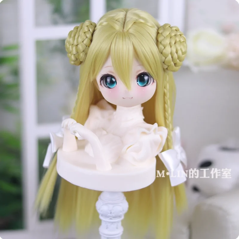 

BJD Doll Wigs Long Straight Hair For 1/3 1/4 MSD MDD Doll Hair Wigs Accessories Girls DIY Gift (No dolls)