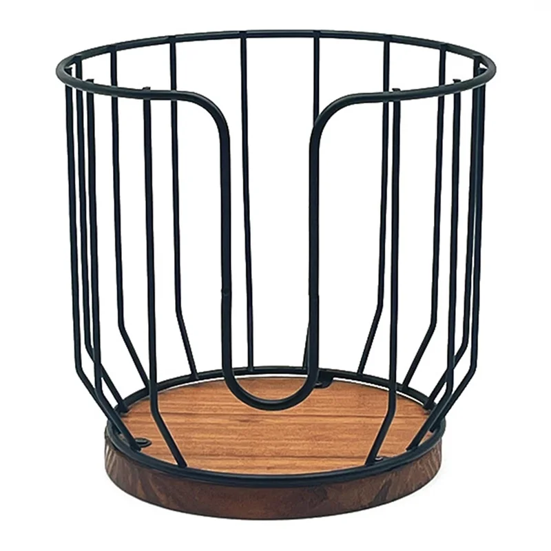 

AT28-Coffee Filter Holder Basket Container Coffee Filter Storage Rack Coffee Pod Holder For Travel Countertop Kitchen Decor