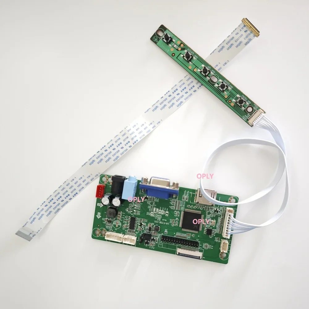 Kit for LP133WF4-SPA4 LP133WF4-SPA2 13.3" 1920×1080 EDP Controller Board Audio HDMI-Compatible VGA DIY LED Screen