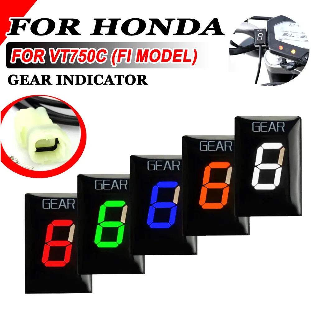 

For Honda Shadow 750 VT750C VT 750C 2007 - 2014 2015 2016 2017 EFI Motorcycle Accessories Gear Display Indicator Digital Meter