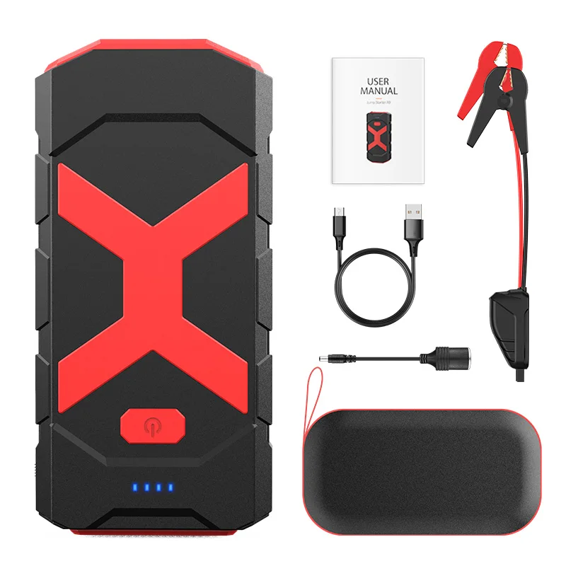 wholesale price high quality  Car Jump Starter Power Bank Multi-Function Portable Lithium Battery Car Jump Starter