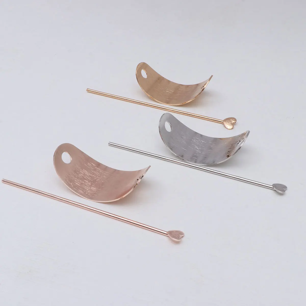 

3pcs Alloy Pin Retro Metal Hairpin For Women Semicircle Barrette Fade-Resistant Hair Accessories Styling Tool For All Hair Types