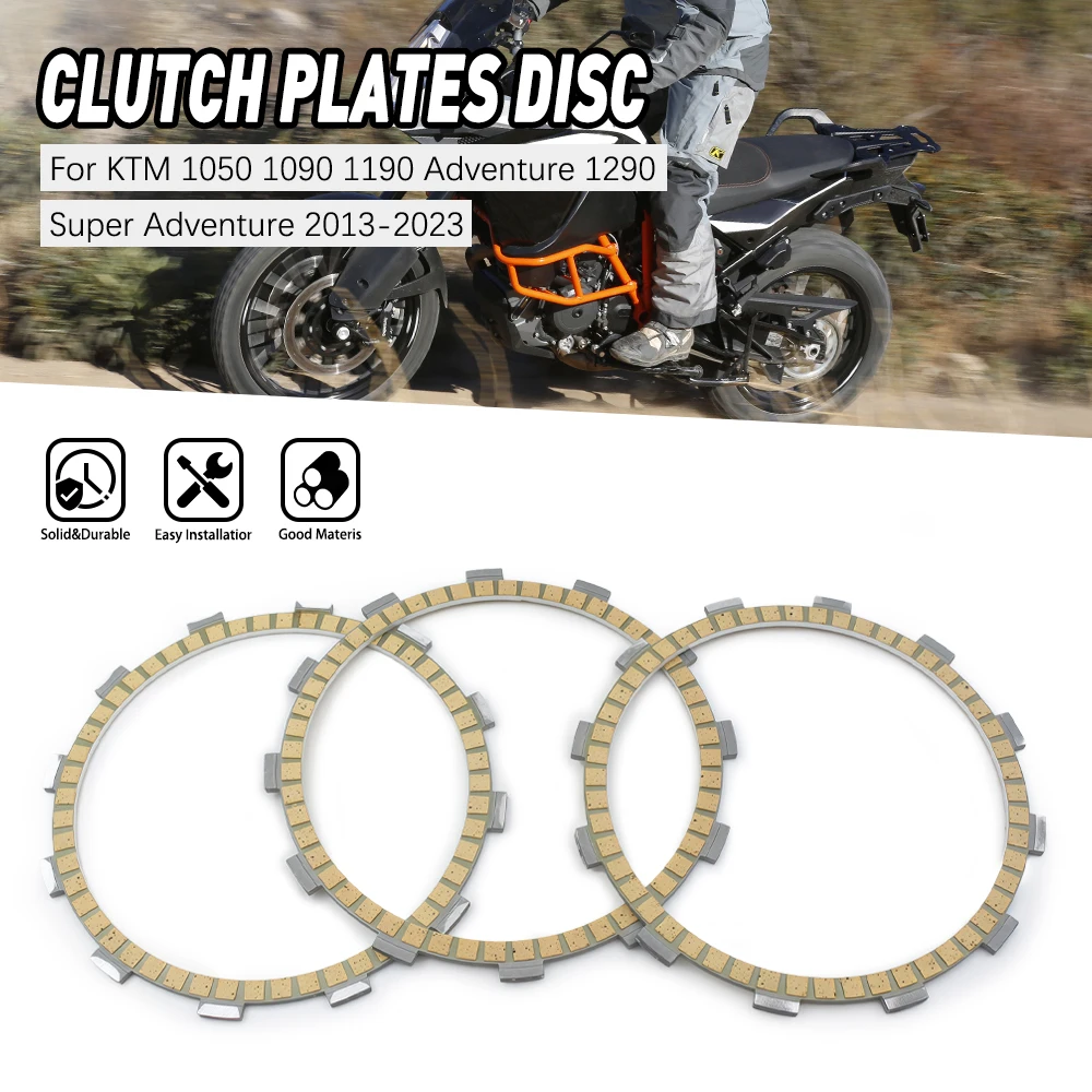 

Motorcycle Clutch Friction Disc Plates Kit For KTM 1050 1090 1190 Adventure 1290 Super Adventure 2013-2023