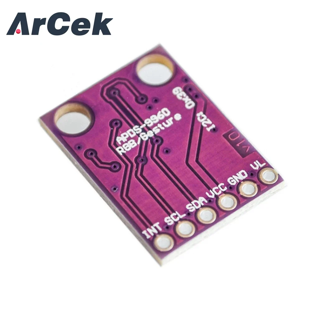 APDS-9960 RGB Gesture Recognition Sensor Module ADPS 9960 For Arduino IIC I2C Interface 3.3V Ambient Light Proximity UV Filter