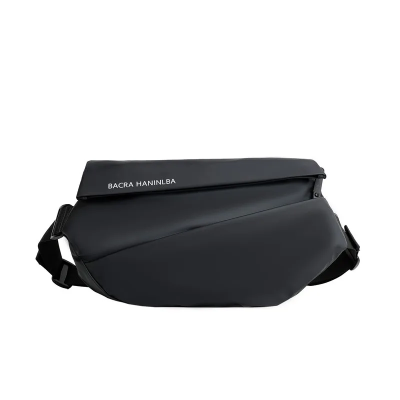 

Нагрудная сумка с магнитной пряжкой, мотоциклетная сумка-мессенджер большой вместимости, повседневная сумка через плечо