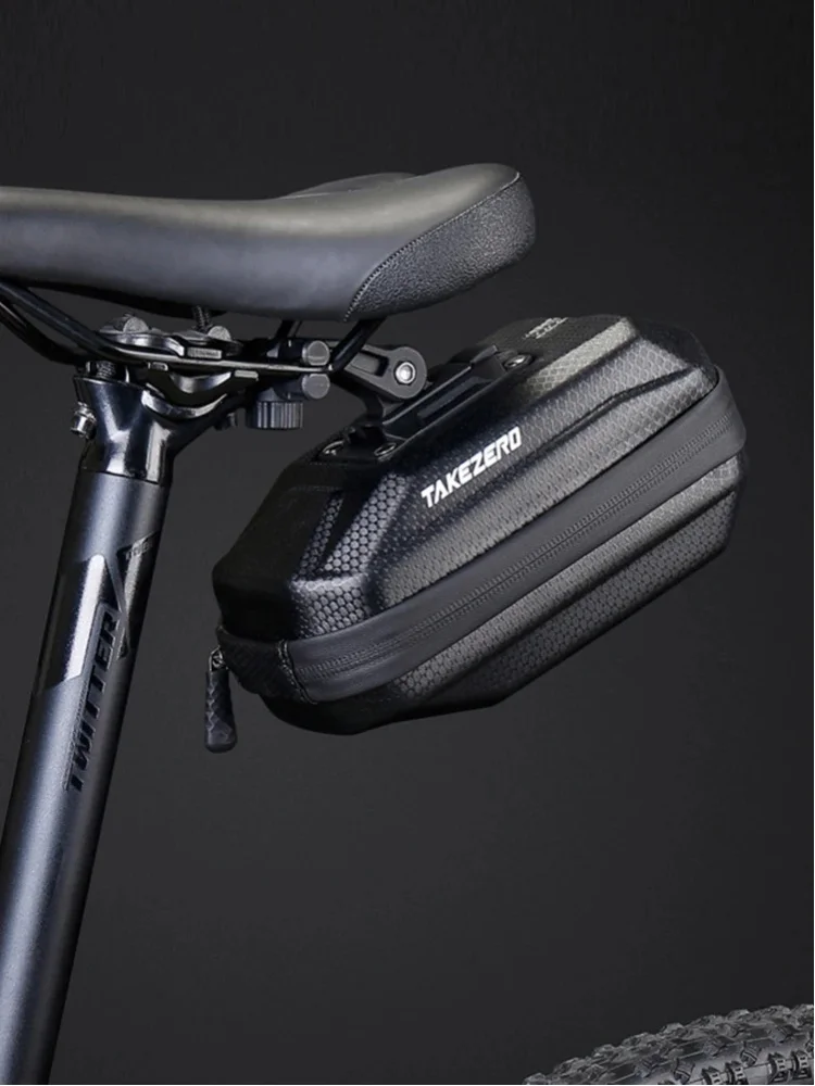 AliExpress NONE 0.8L Bicycle Saddle Bag Reflective MTB Road Bike Saddlebag Quick Release Bike Seat Rear Tool Pouch for Outdoor Cycling