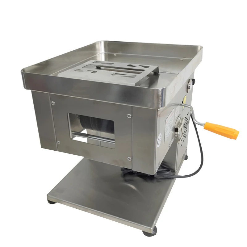 Stainless Steel Meat Cutting Equipment For Restaurant And Canteen Automatic Fresh Meat Slicer For Sale