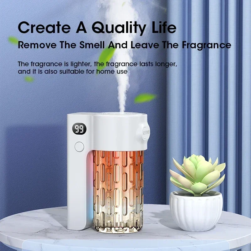 Aromatherapy Humidifier Mini Plant Essential Oil Nebulizer Aromatherapy Diffuser Home Car Office Deodorization Air Purification