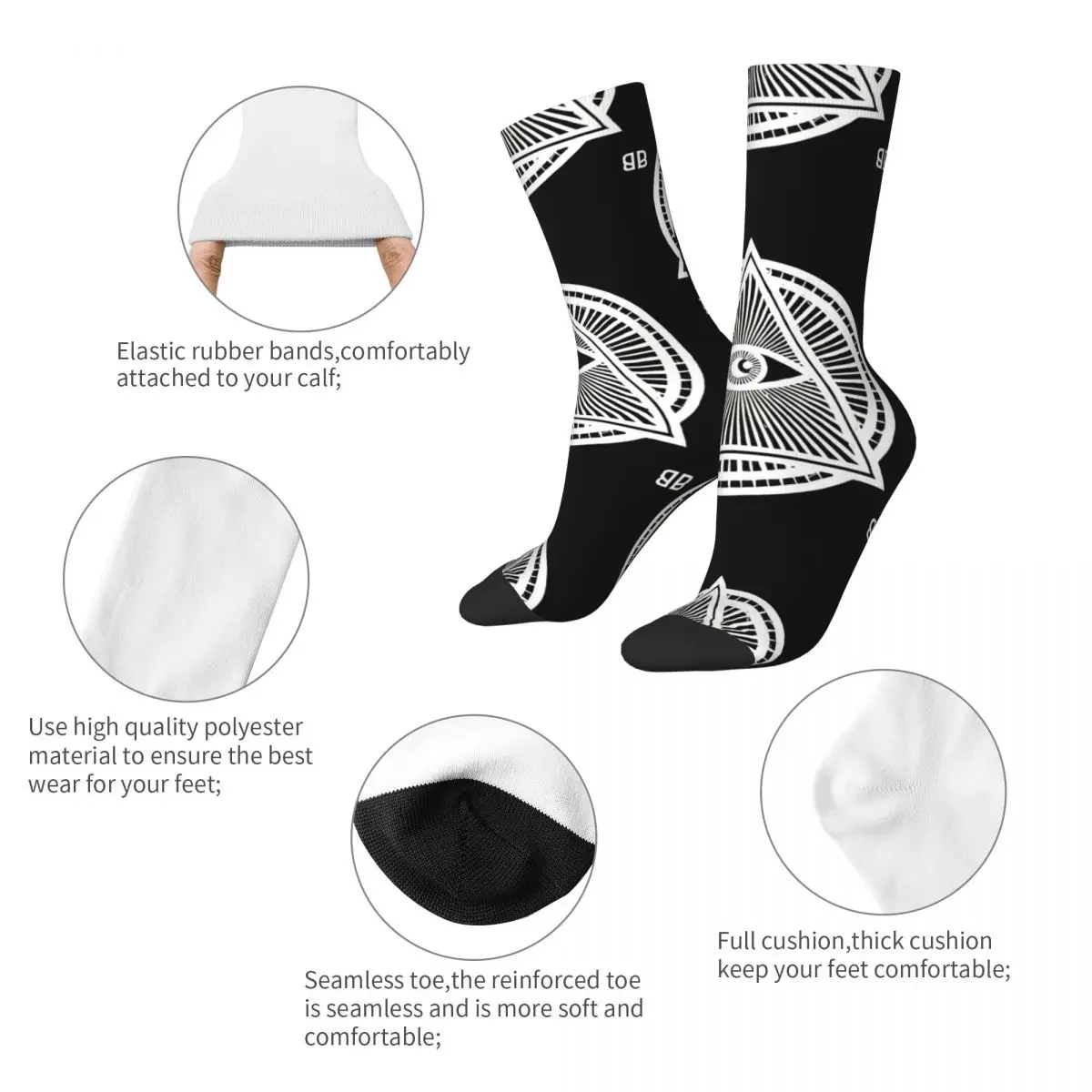 Гольфы с мультяшным рисунком