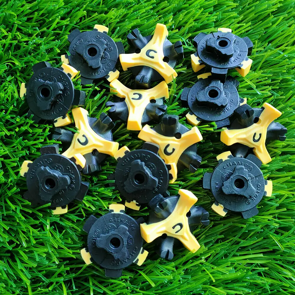 14pcs Golf Shoes Soft Spikes Pins Fast Twist Shoe Spikes Q-LOK SYSTEM Spikes With Wrench Tool