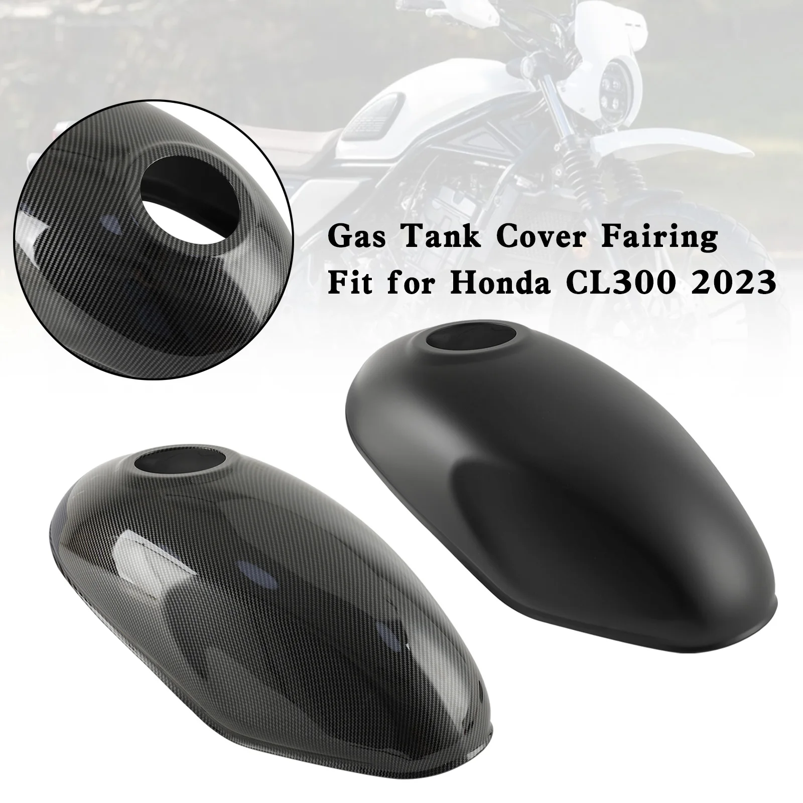 Topteng Gas Tank Cover Guard Fairing Protector For Honda CL300 2023 2024