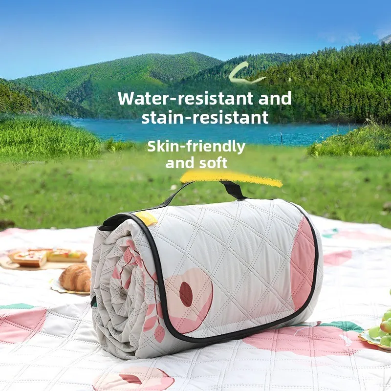 Picnic mat outdoor portable waterproof outdoor camping moisture-proof wear-resistant grass mat moisture-proof mat