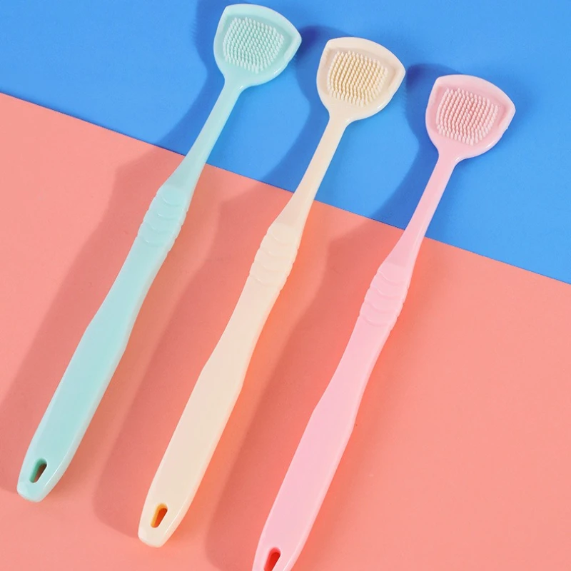 

Очиститель для нанесения на языке 2-в-1, уход за полостью рта для ленивых, удаление свежего дыхания, удаление запаха, гигиена полости рта, чистка и уход, скребок для языка