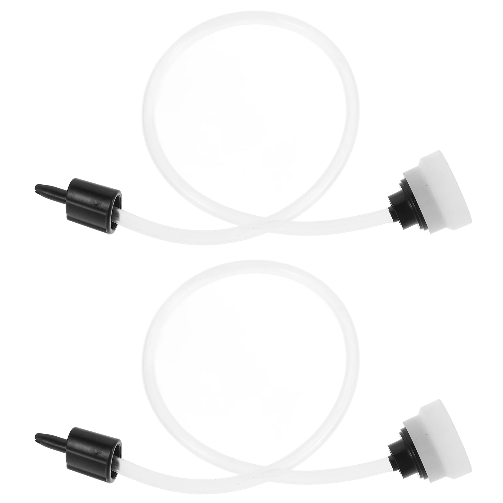 2 Pcs Vacuum Packaging Machine Sealer Hose Attachment Accessory Port Attachments Tube Plastic