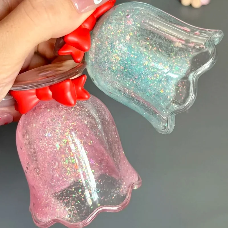 صندوق أعمى جديد من سلسلة مشروبات خاصة ملونة من Miniso Sanrio، تمثال Hello Kitty and Melody، لعبة تزيين الطاولة