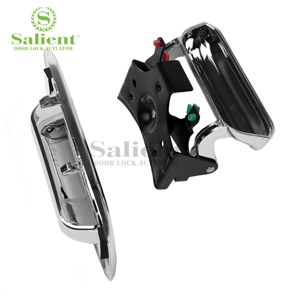 15997911 15228541 Premium Tailgate Handle Latch and Bezel Trim with Rod Clips Fits for Chevrolet Silverado GMC Sierra 1999-2007