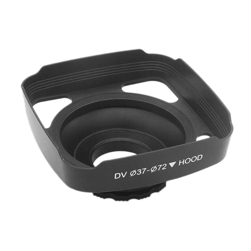 

37mm 72mm Lens Hood Detachable Wide Angle Lens Hood for Camera Camcorder Photography