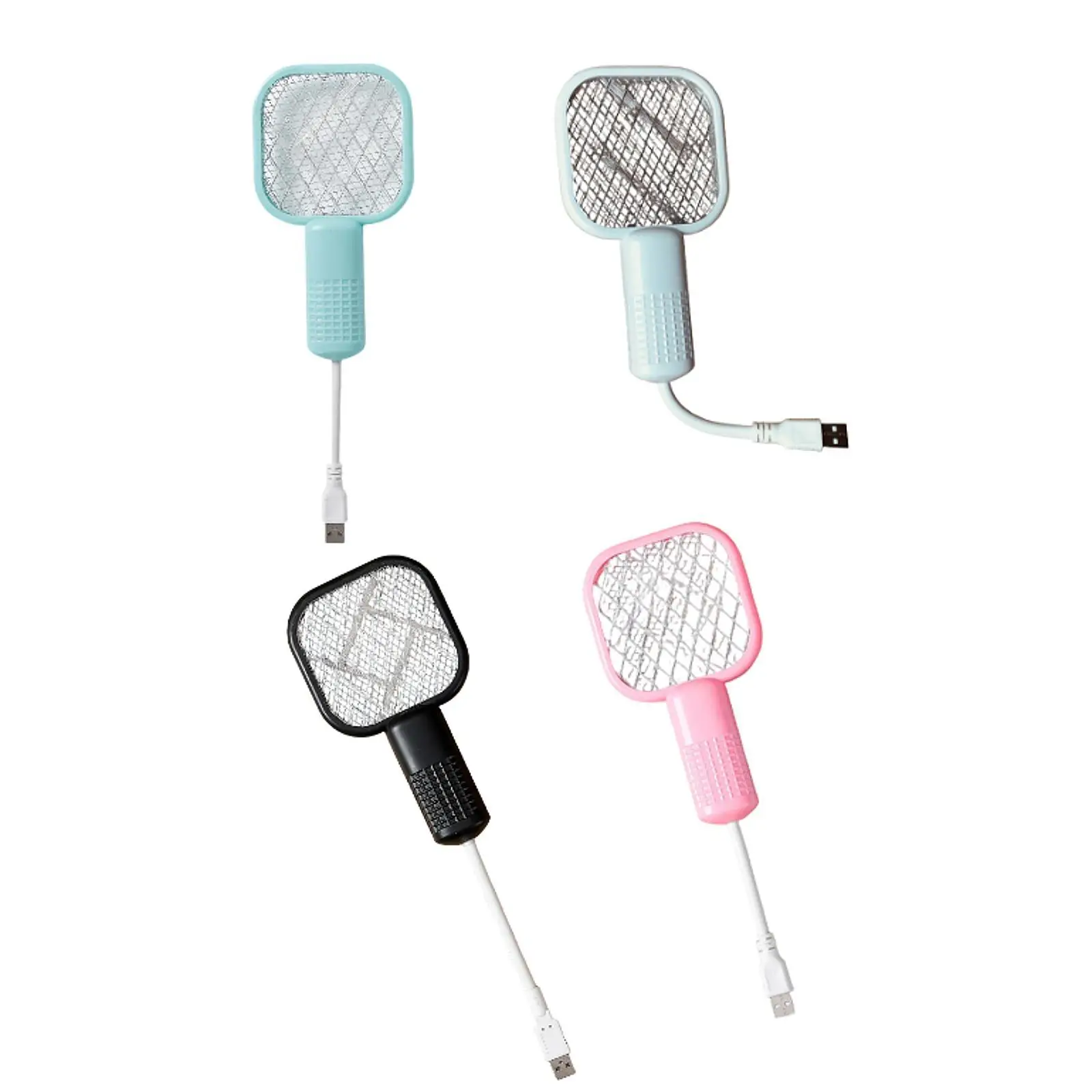 Electric Fly Swatter Folding Handheld for Patio Home Outdoor