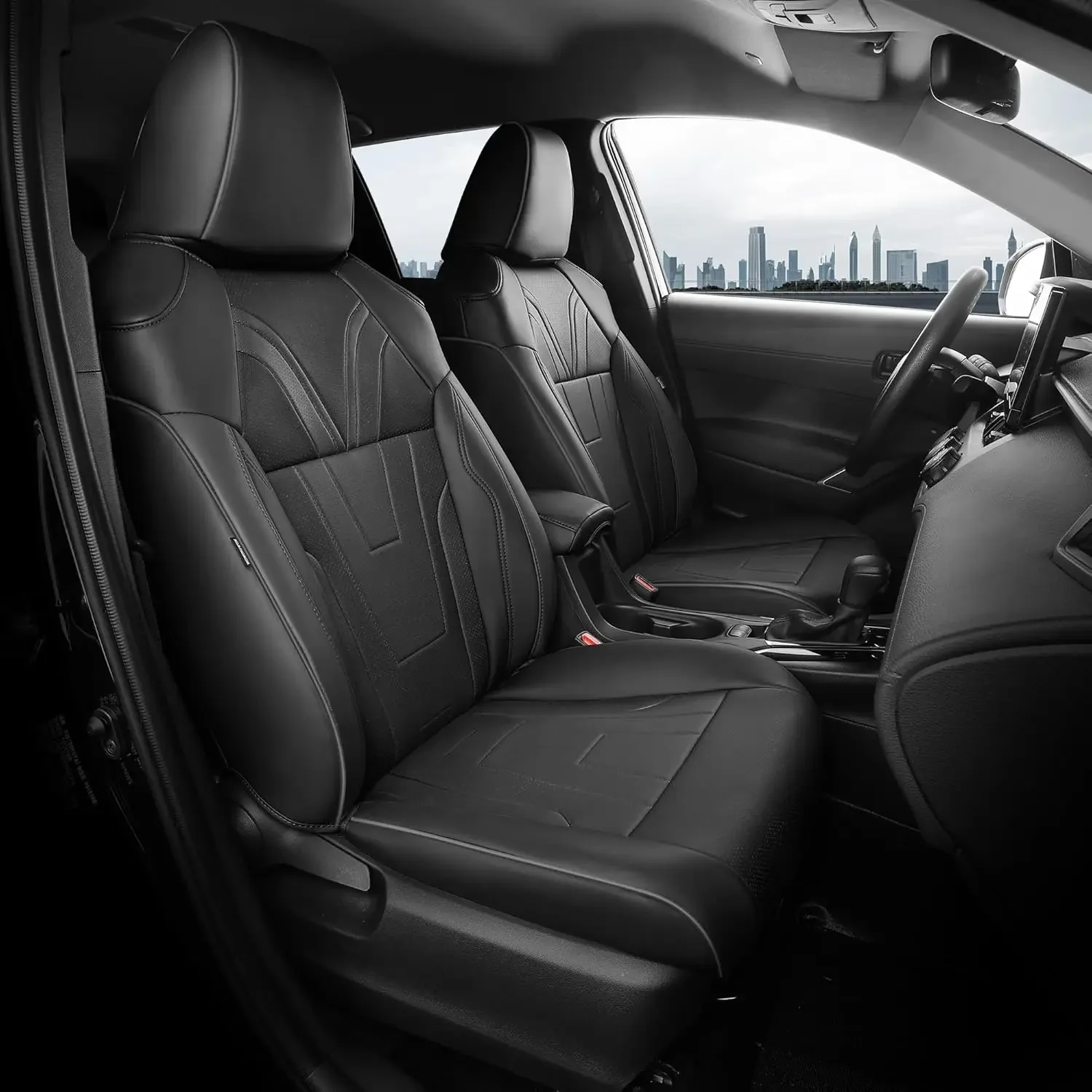 

Чехлы на сиденья Toyota Corolla Cross L LE XLE 2021 2022 2023 2024 2025, чехлы на автомобильные сиденья на заказ, полный комплект, роскошные сиденья из искусственной кожи