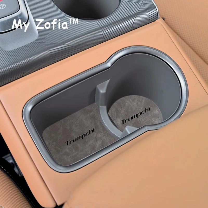 For GAC Trumpchi EMKOO 2023 2024 2025 Car Door Central Console Water Cup Storage Box Gate Groove Slot Mats Leather Accessories