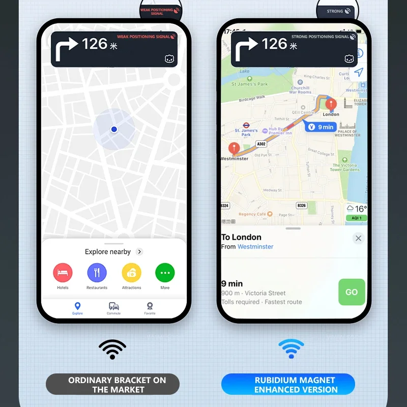 Magnetic Car Phone Holder For Tesla Model 3/Y/S/X/HIGHLAND 2024 Cybertruck 360 Degree Rotation Car Mount For iPhone 16 15 14 Pro