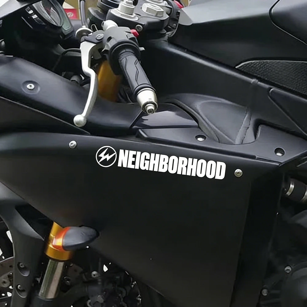 

JDM Decorative Stickers "NEIGHBORHOOD " Reflective Decal Car Body Stickers Helmet Laptop Scratch Cover Sticker