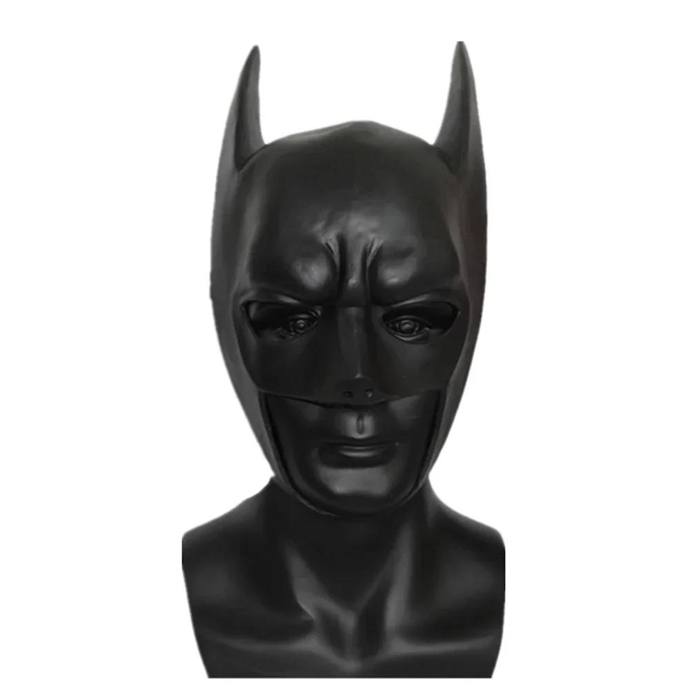 Wayne bat herói máscara halloween cosplay filme super-herói máscara facial para homens cabeça cheia capacete de látex adulto mulher disfarce prop