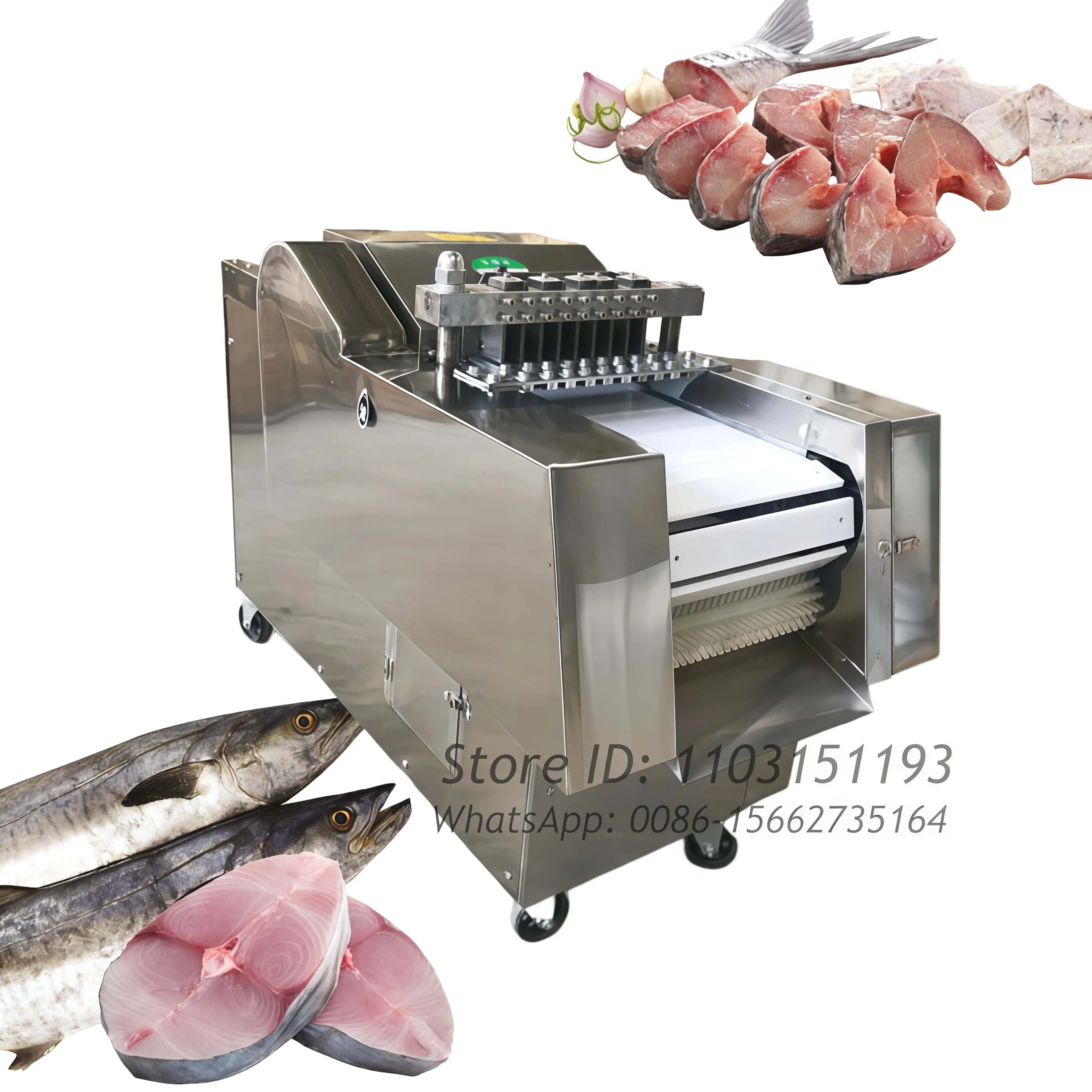 

Semi-Automatic Meat Dicer Cube Cutting Machine Frozen Chicken Cutter Beef Pork Meat Slicer Industrial Meat Cutting Machine