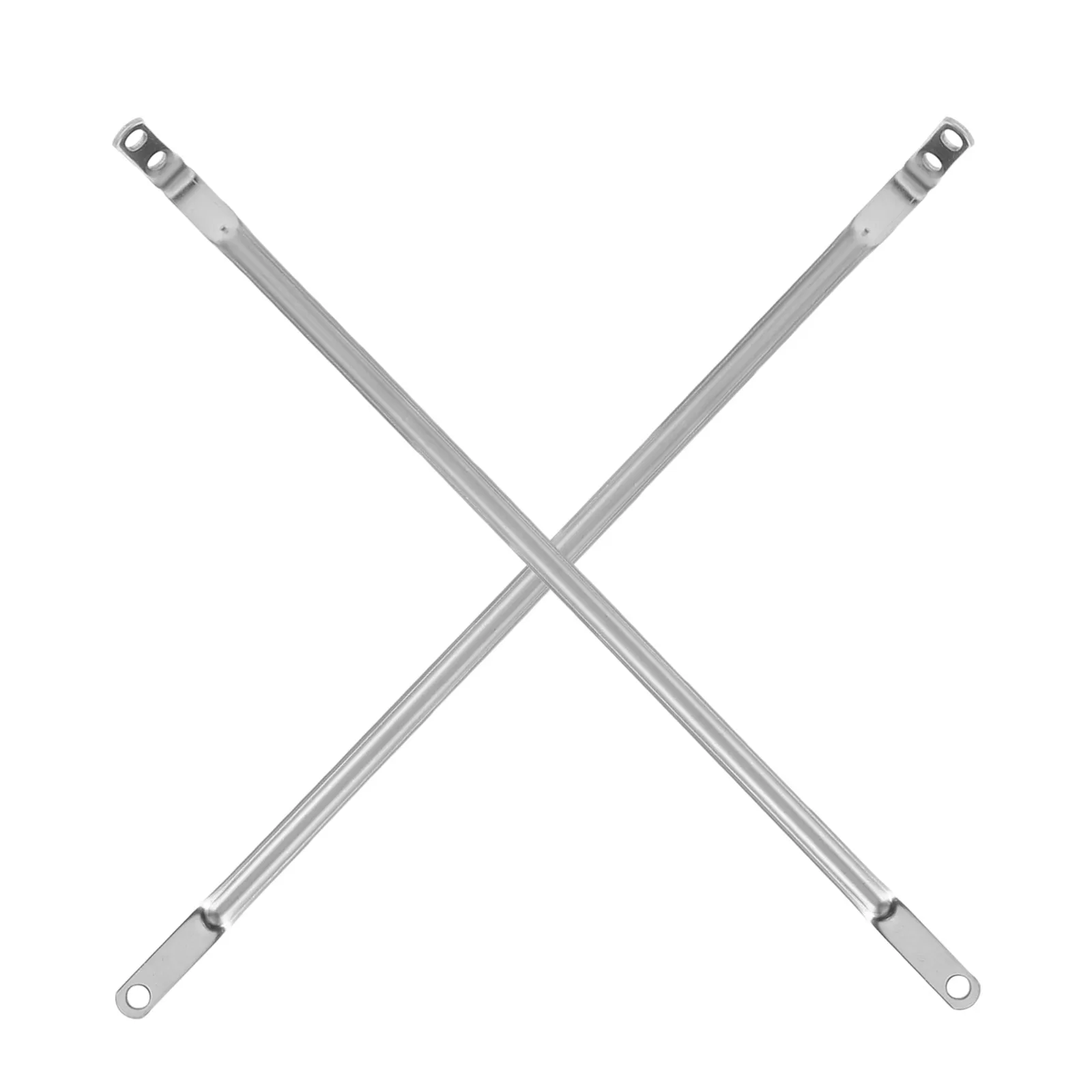 Flat Mop Rod 11.32in Pull Handle Replacement for Universal Roller Mops – Sturdy No-Shake Design