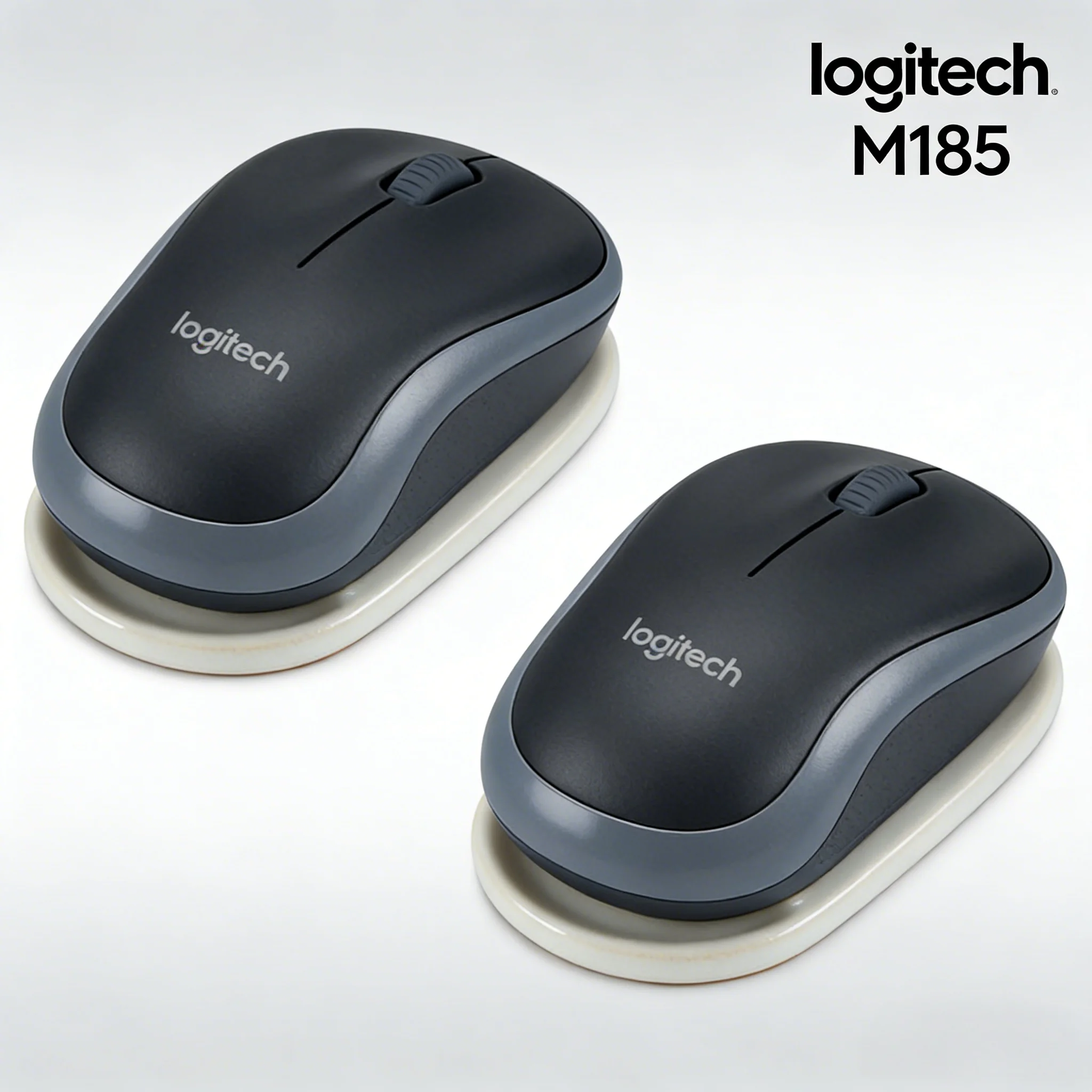 

Мышь M185 для левшей, симметричная, обтекаемой формы, для маленьких и средних рук