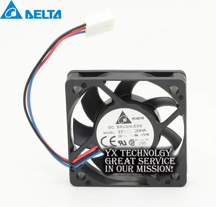 

new EFB0512HHA 5010 5cm 5mm 12V 0.2A thin server cooling fan for Delta 50*50*10mm