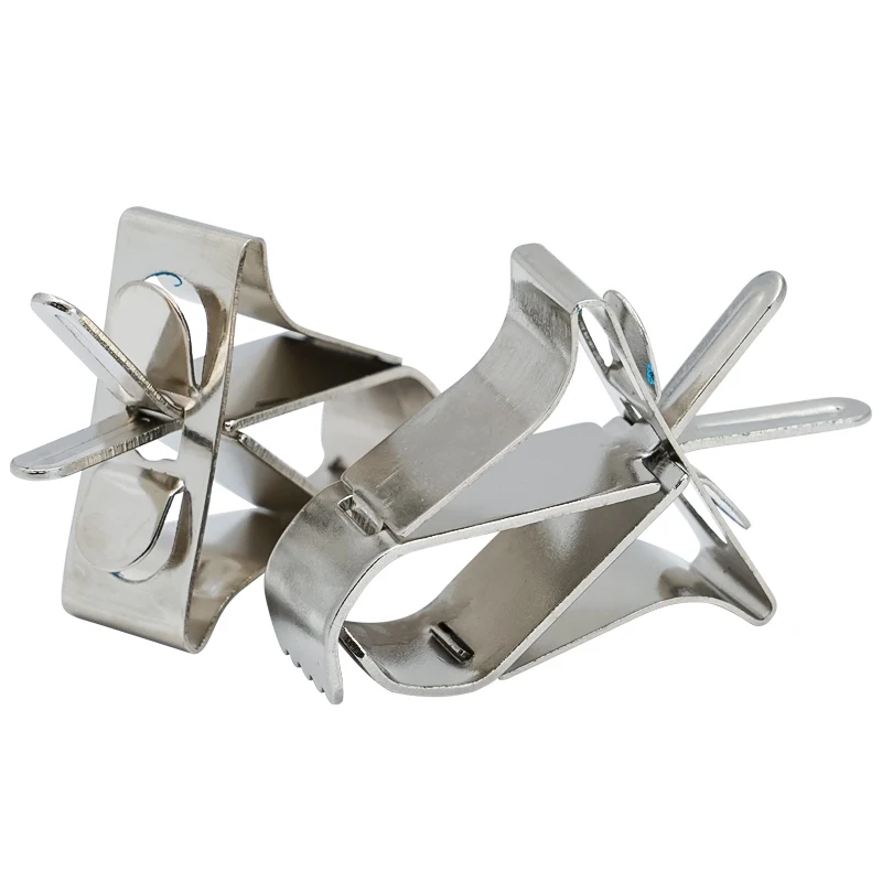 새 야채 클립 앵무새 케이지 클램프 피더, 스테인레스 스틸 클립, 고정 새장 음식 클램프 액세서리, 애완 동물 용품, 3 개