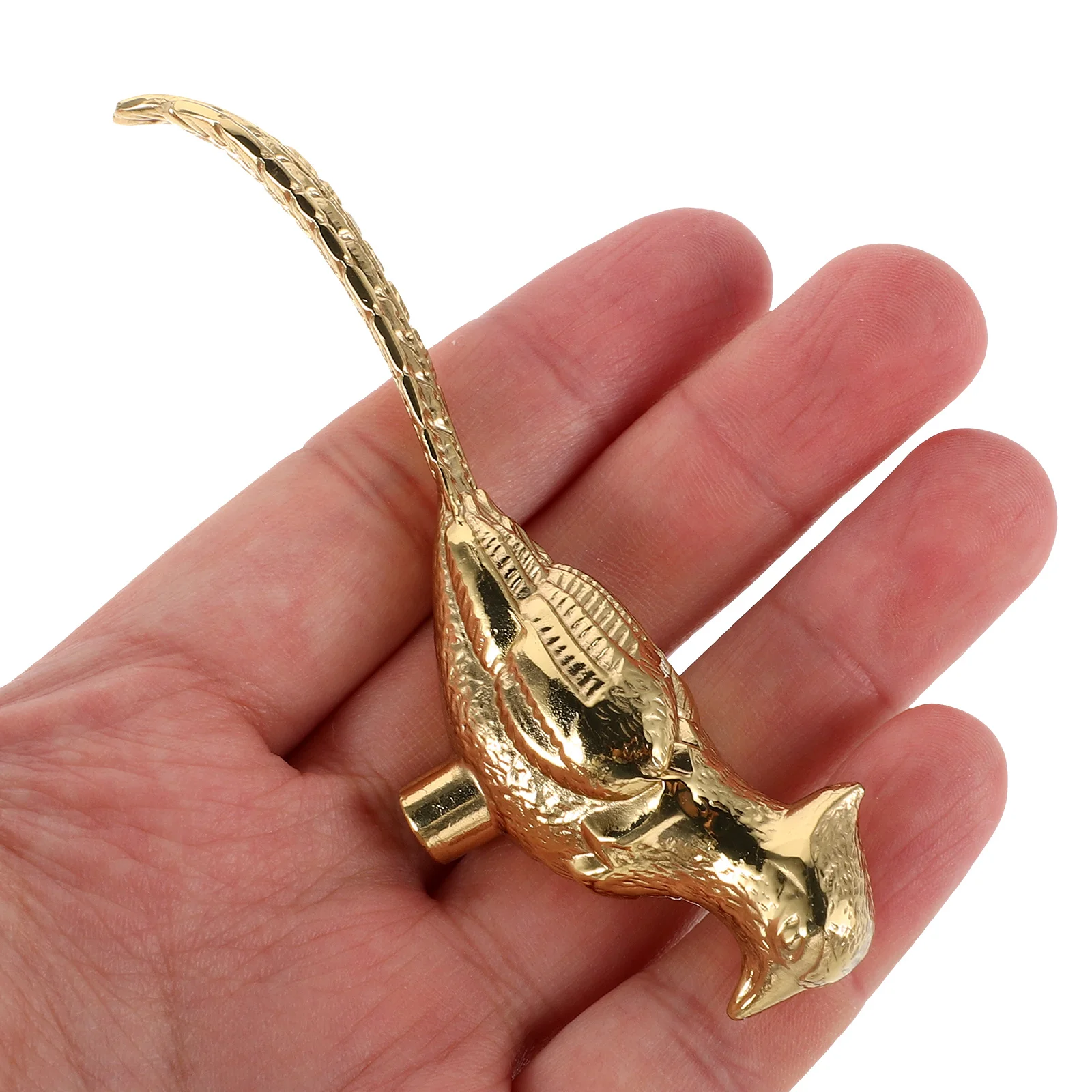 

Elegant Brass Bird Shaped Cabinet Knobs Drawer Pull Handles for Furniture Cupboard Wardrobe Kitchen Design Smooth Touch