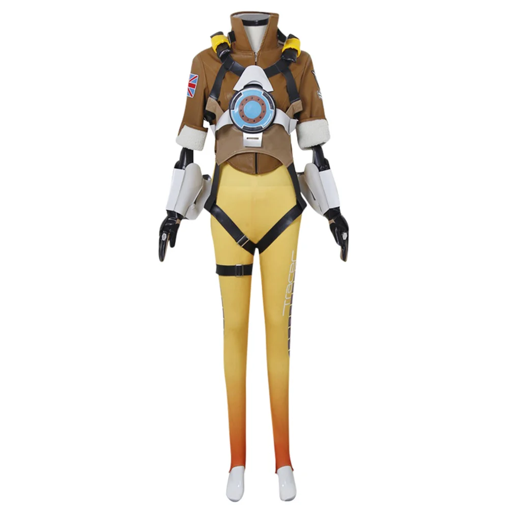 Game Tracer Cosplay Costume  Women  Battle Uniform Suits Halloween Party Outfits