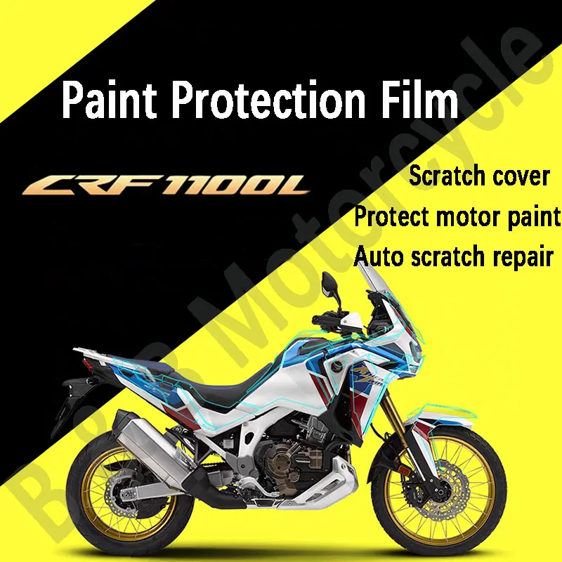 For Honda  Africa Twin CRF1100L ADV Protective Film TPU Transparent Invisible Motorcycle Sticker for Africa Twin CRF1100 2022