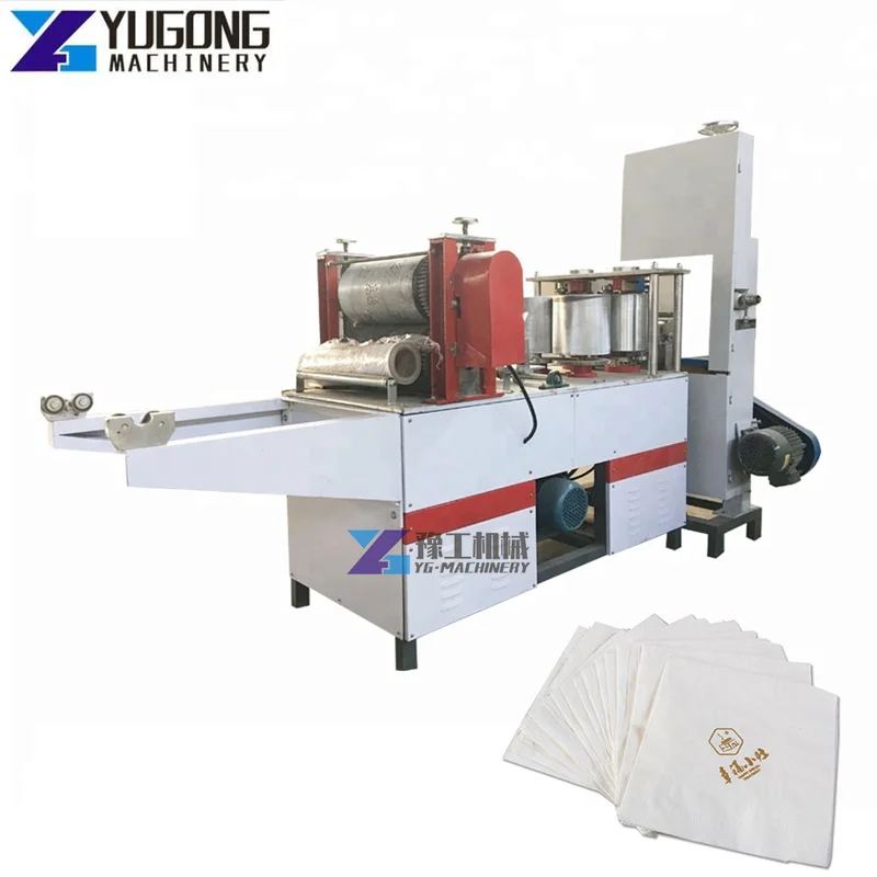 Factory Paper Napkin Machine Price Automatic Paper Table Napkin Packaging Machine Facial Tissue Making Machine