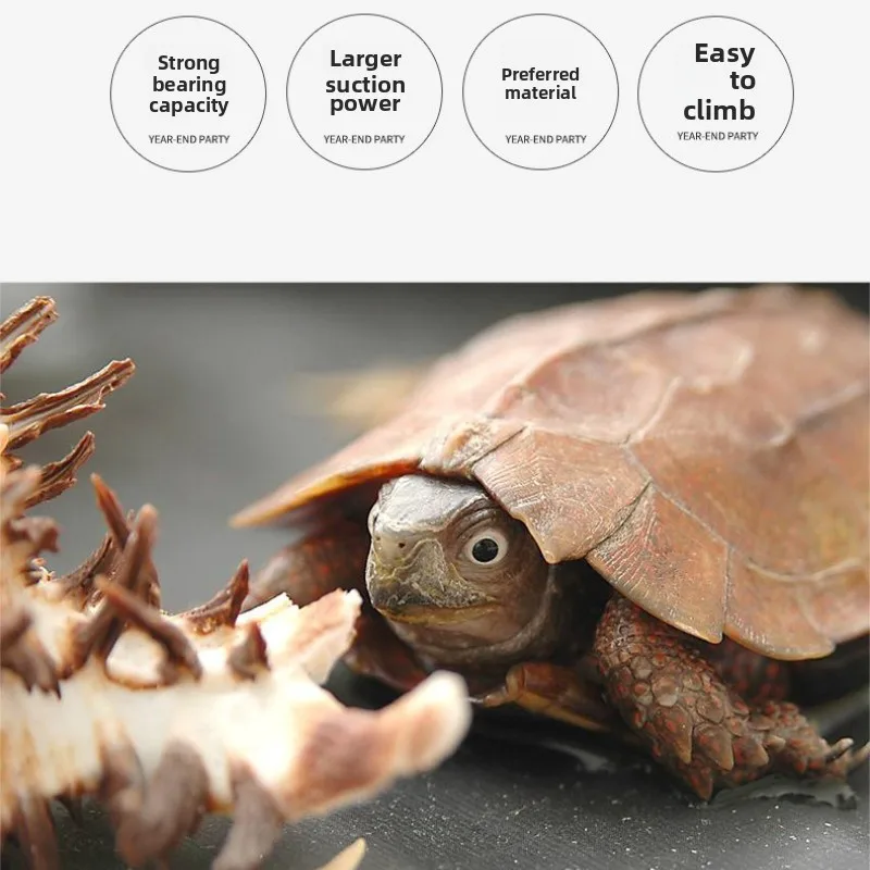 YEE 거북이 Basking 플랫폼 - 빨간 귀를 가진 슬라이더 및 거북이를 위한 조정 가능한 수생 파충류 도크 |   탱크용 미끄럼 방지 표면