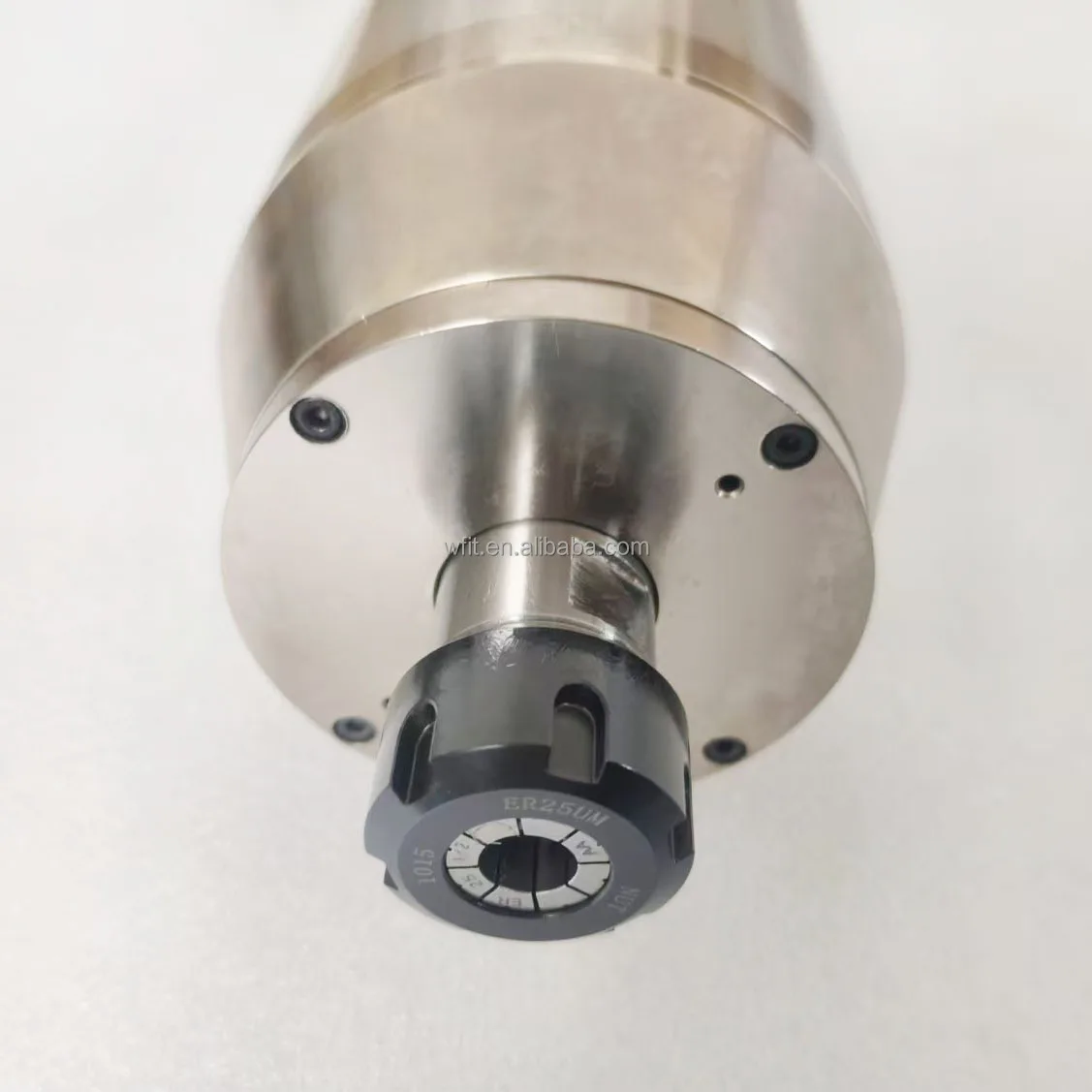 5.5kW Manual Tool Change Spindle Motor ER25 125mm Water Cooled Motorized Spindle For CNC Router Milling Machine
