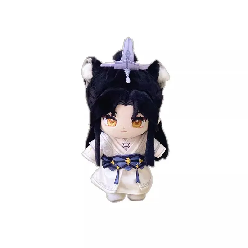 Anime The Husky and His White Cat Shizun Chu Wanning Mo Ran 20cm Plush Doll Toy Clothes Costume Cute Cosplay C Sha