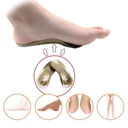 Premium Orthotic Gel Insoles Orthopedic Flat Foot Magnetic Therapy Sole Pad Shoes Insert Arch Support Pad Plantar Fasciitis