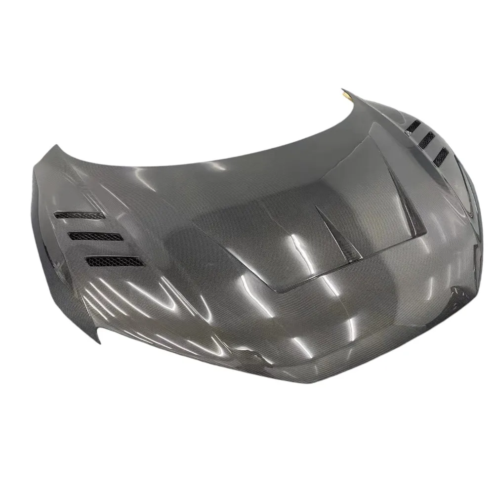 

New 17-18 R8 Style Engine Front Bonnet Carbon Fiber Front Engine Hood Car Parts for 2017-2018 R8
