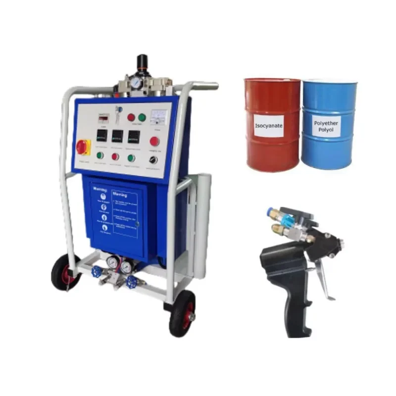Large Flow Pu Foam Spray Machine Fireproof Polyurethane Pu Foam Spray Machinery