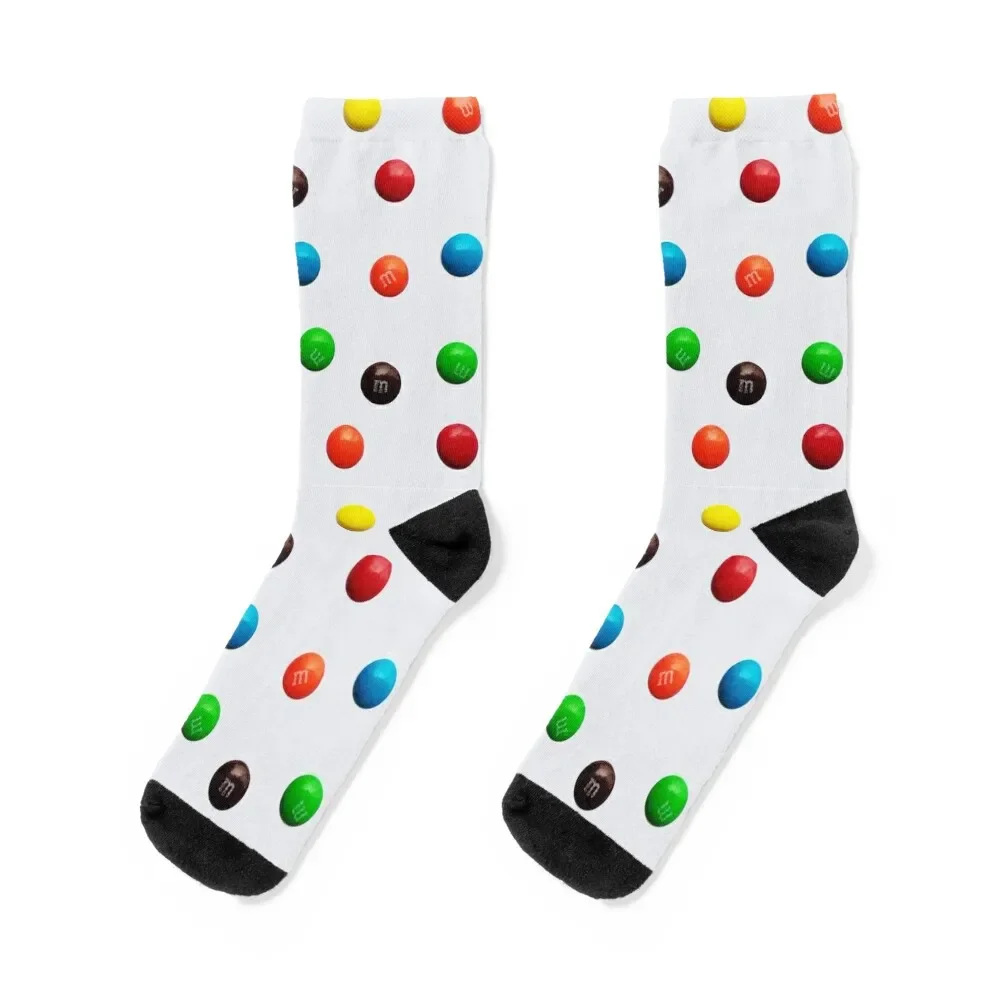 

Button-shaped Chocolates Socks Sports hockey Socks For Girls Men's