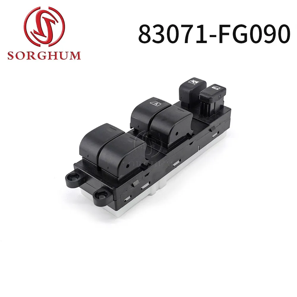 SORGHUM 83071-FG090 For Subaru Forester Impreza G12 2007 2008 2009 2010 2011 Electric Window Regulator Switch Button 83071FG090