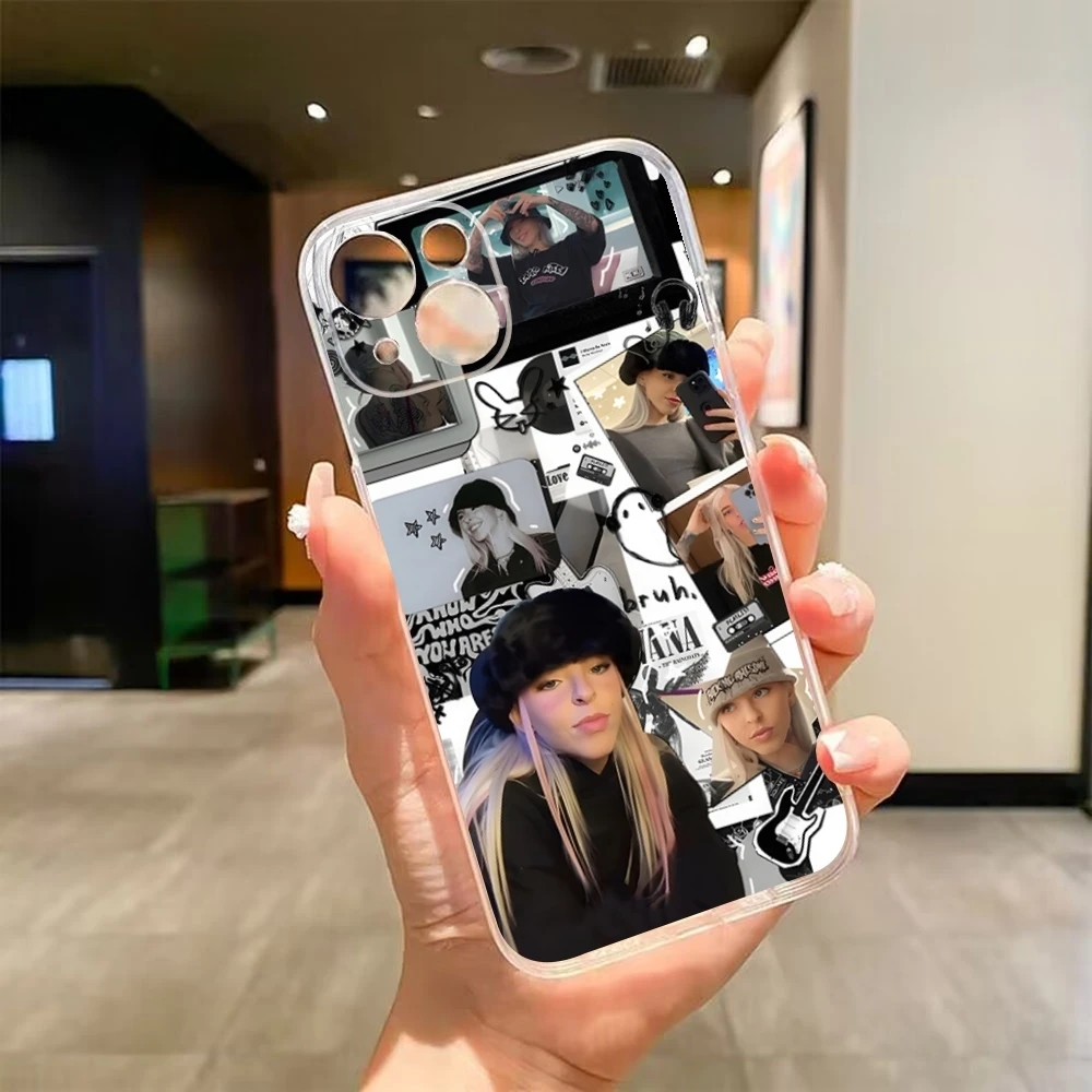 Singer Young Miko Phone Case for 15 Pro Max iphone 14 Plus 11 12 Mini 13 Pro 7 8 Plus X XR XS SE Transparent Soft Cover image 3